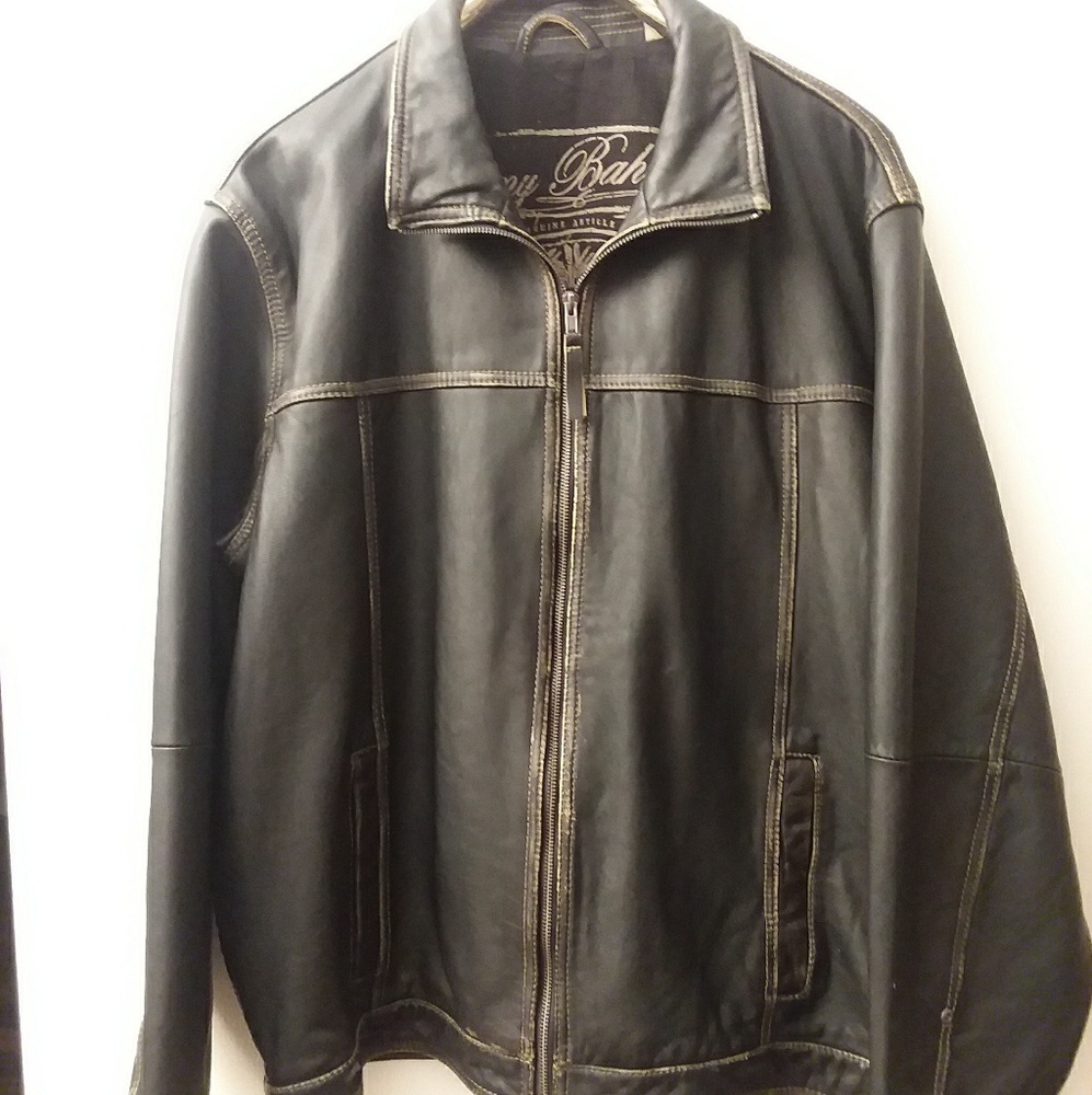 Leather jacket